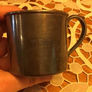 Vintage child’s cup with handle